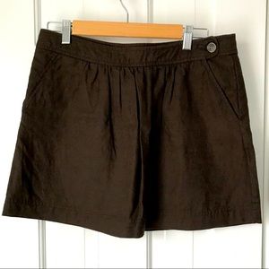 Old Navy Brown Linen Skirt